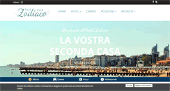 Desktop Screenshot of hotelzodiaco.org